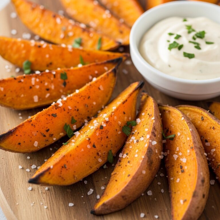 Air Fryer Sweet Potato Wedges