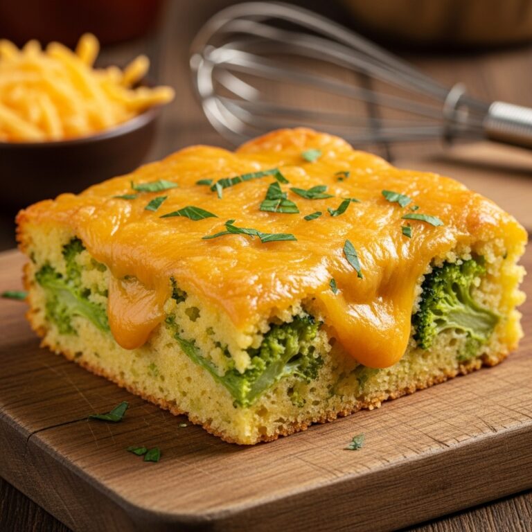 Cheesy Broccoli Cornbread