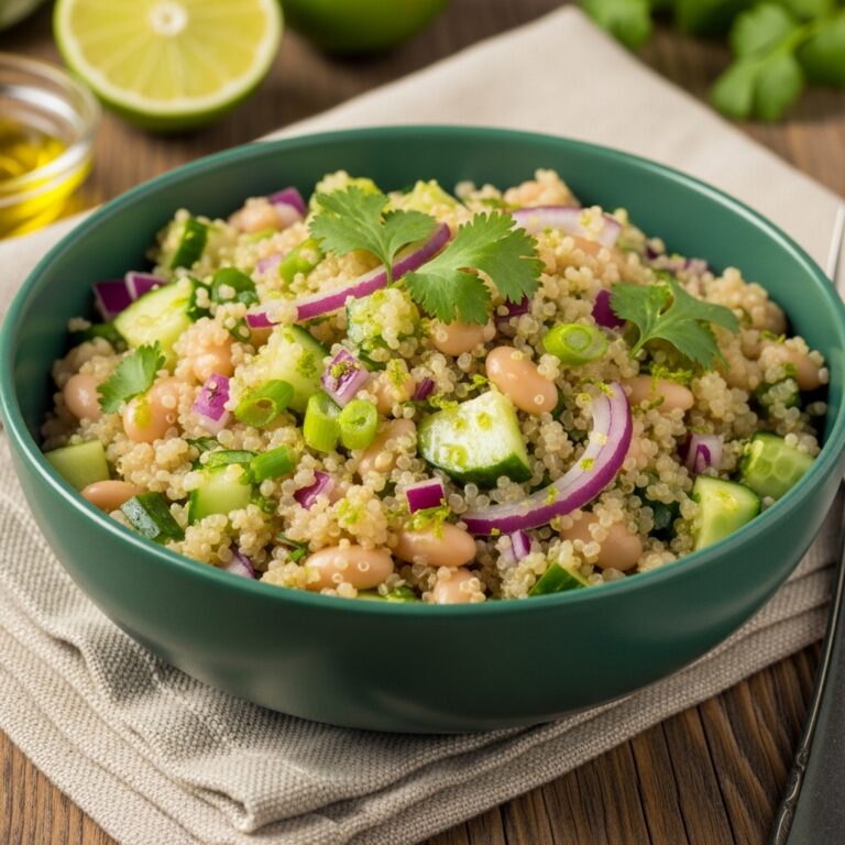 Cilantro Lime Quinoa Salad