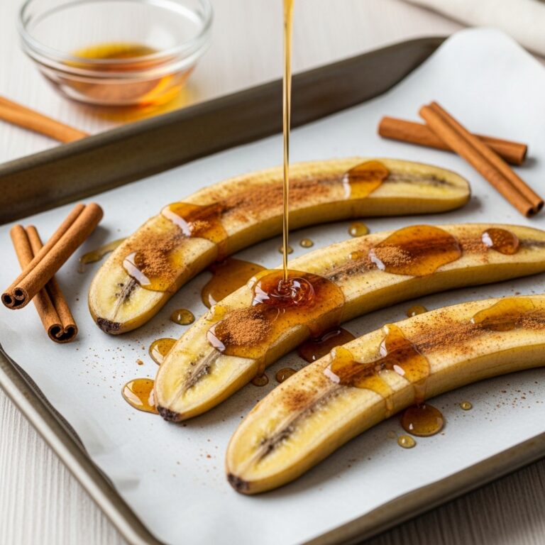 Cinnamon Baked Bananas