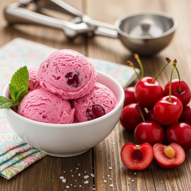 Colorado Sour Cherry Ice Cream