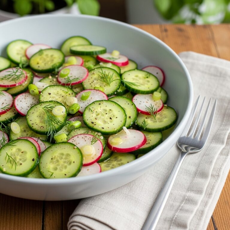 Cucumber Radish Salad