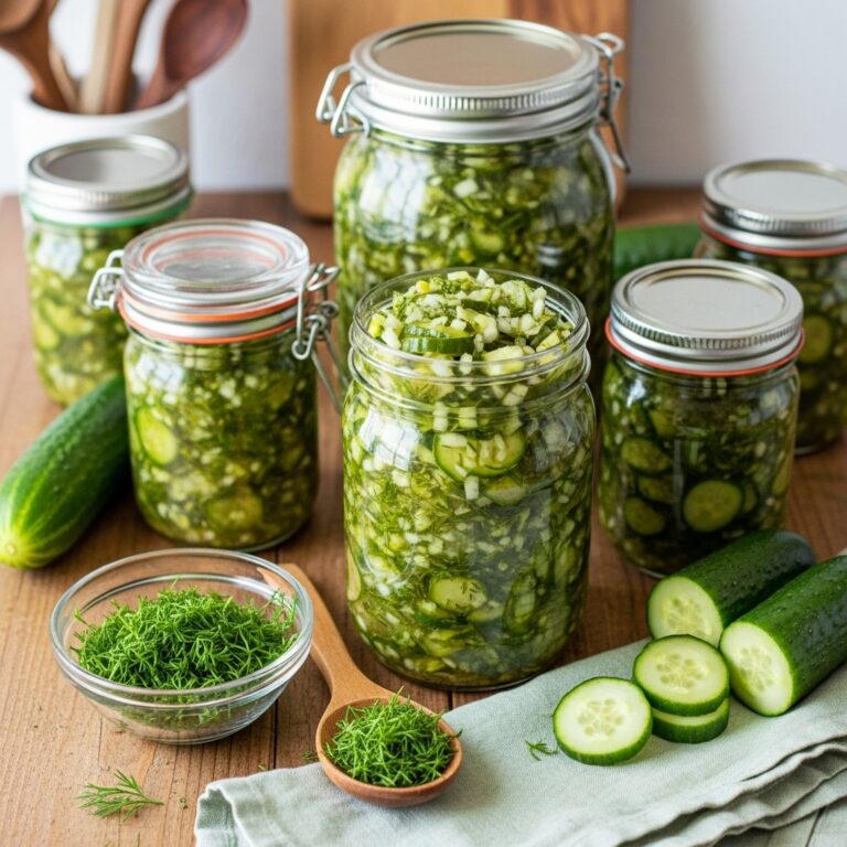 Dill Pickle Relish Canning Recipe