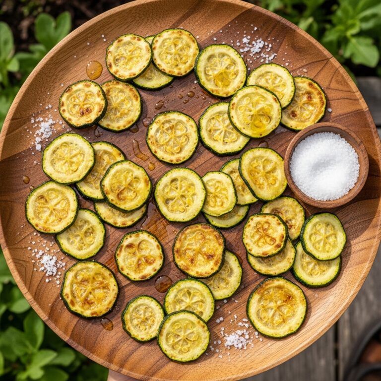 Easy Oven-Baked Zucchini Chips