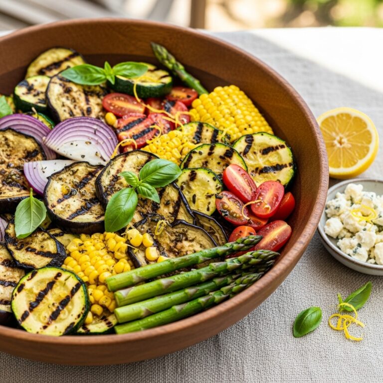 Grilled Summer Vegetable Salad