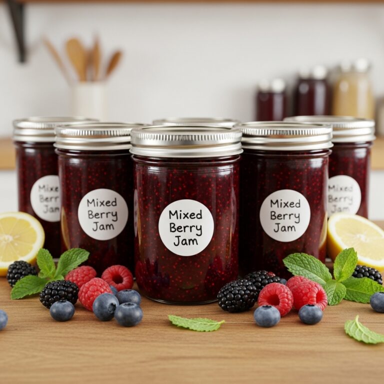 Homemade Mixed Berry Jam Recipe