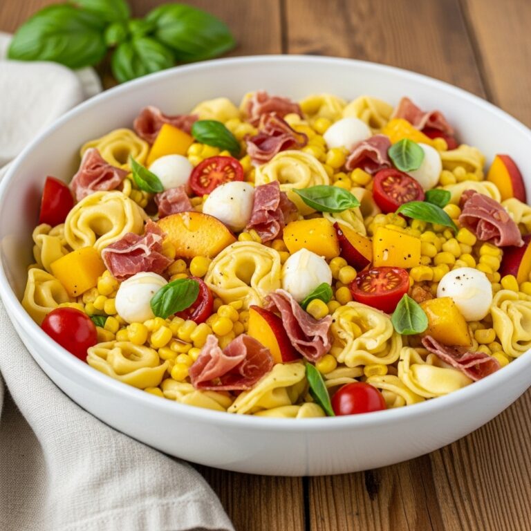 Hot Honey Tortellini Pasta Salad