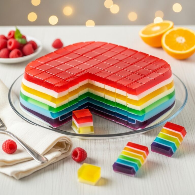 Layered Rainbow Jelly