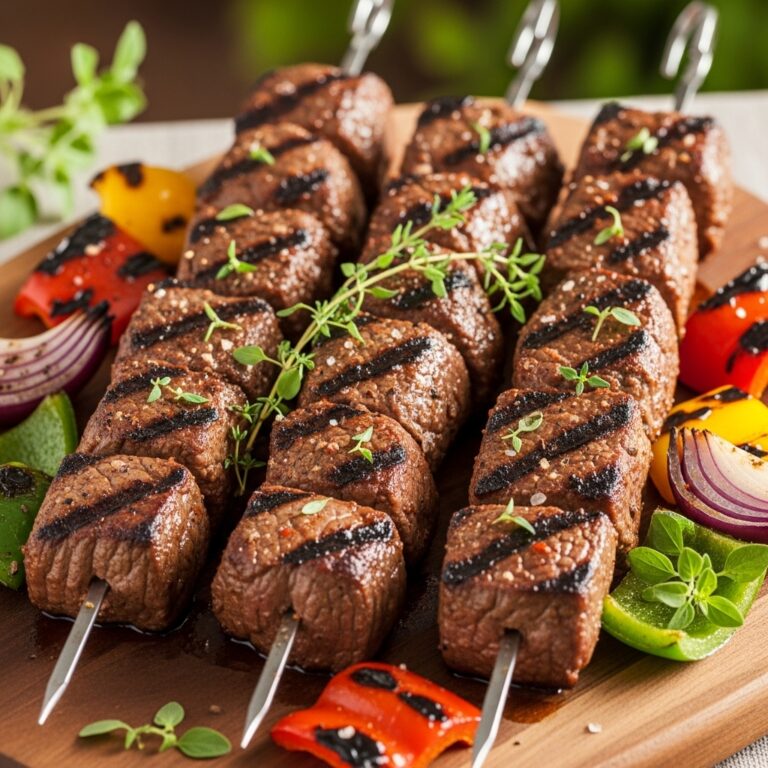 Marinated Beef Kabobs
