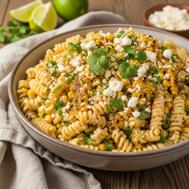 Mexican Street Corn Pasta Salad Recipe