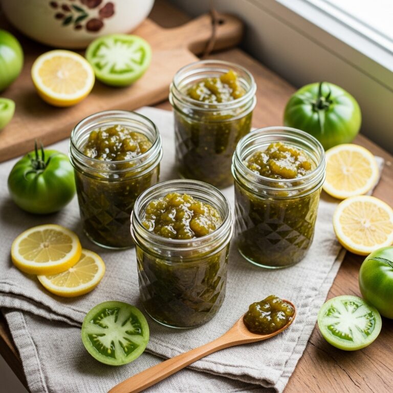 Old-Fashioned Green Tomato Jam