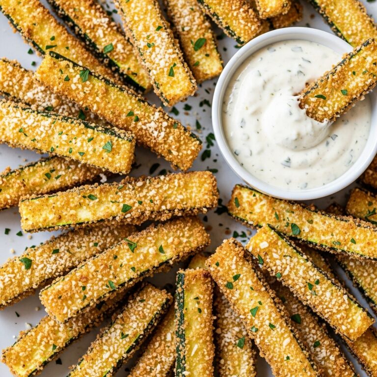 Parmesan Zucchini Fries
