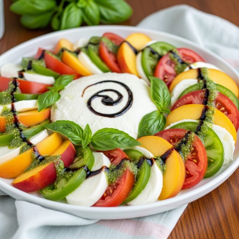 Peach Caprese Salad