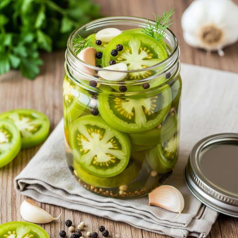 Pickled Green Tomatoes