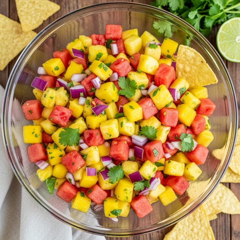 Pineapple Mango Salsa