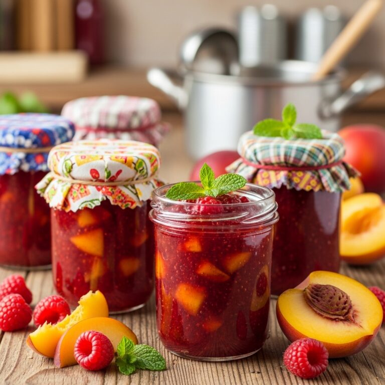 Raspberry Peach Jam