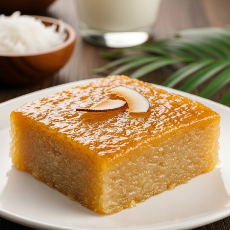 Sticky Coconut Cake