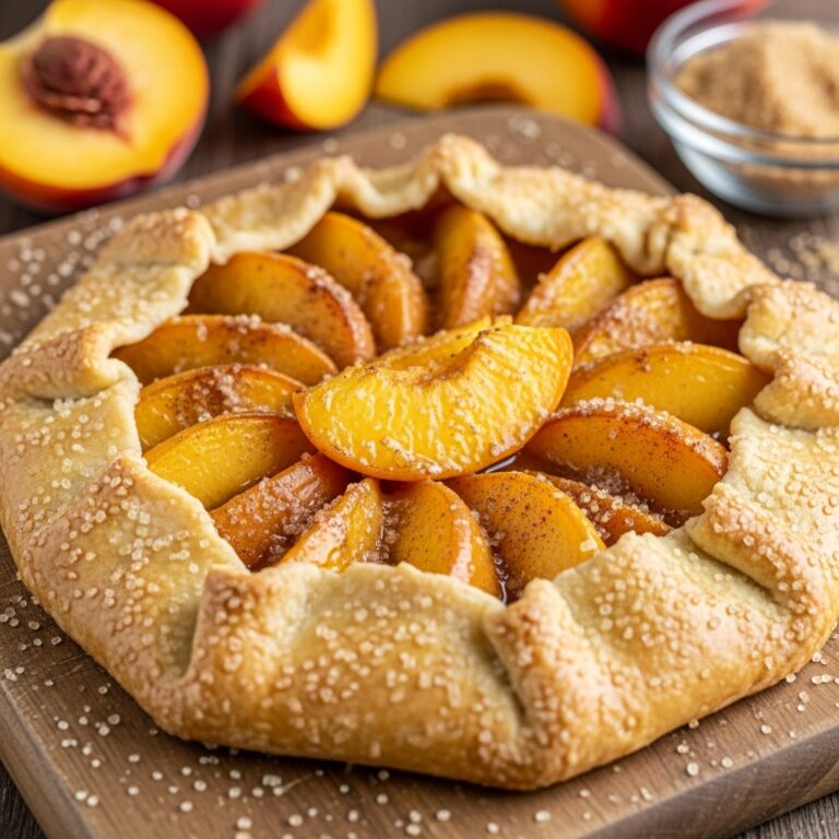 Summer Peach Galette