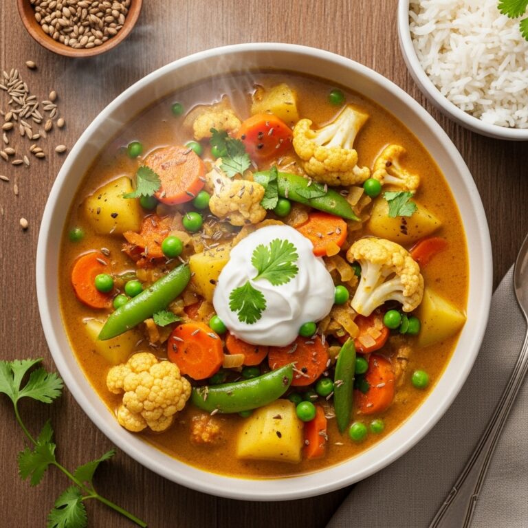 Vegetable Indian curry