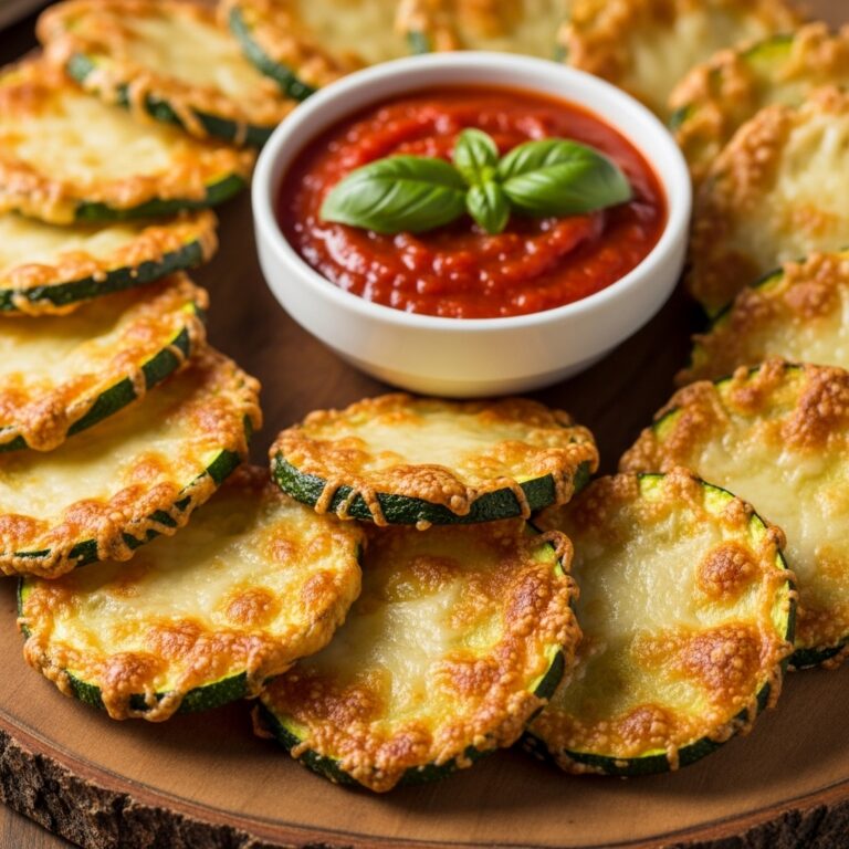 Zucchini Parmesan Crisps