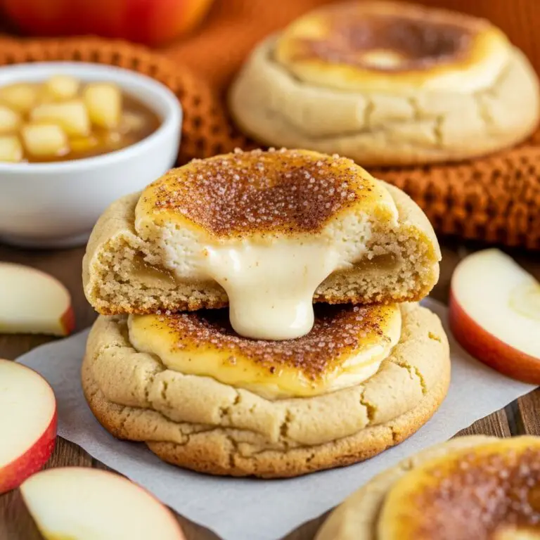 Apple Cider Cheesecake Cookies