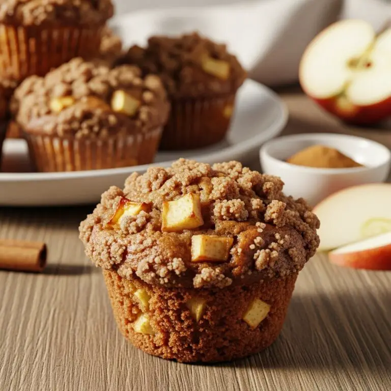 Apple Crumble Muffins