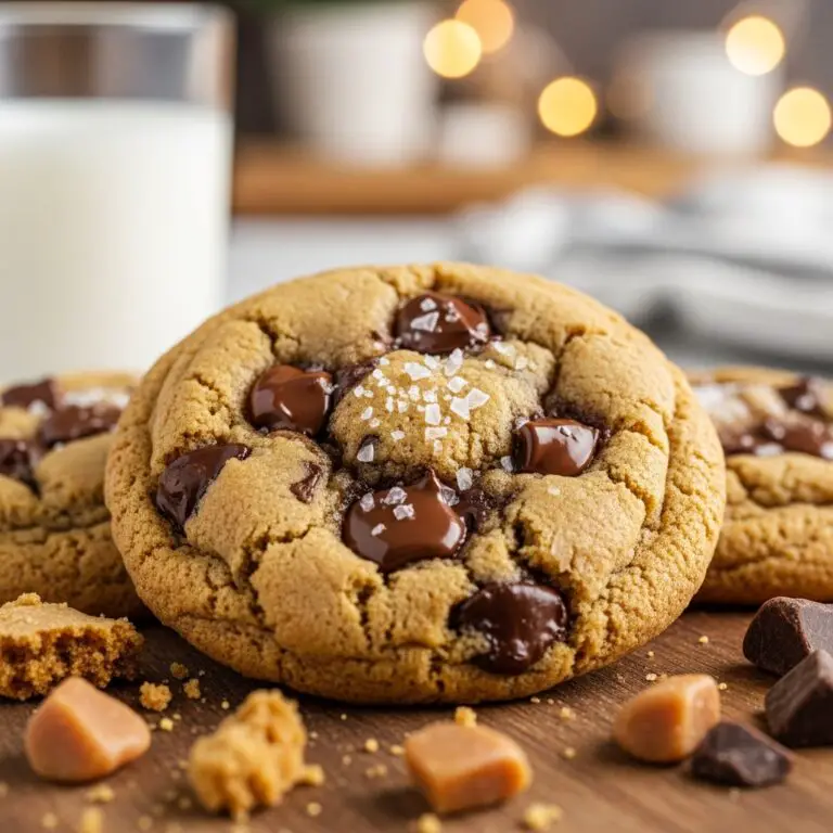 Browned Butter Toffee Chocolate Chip Cookies