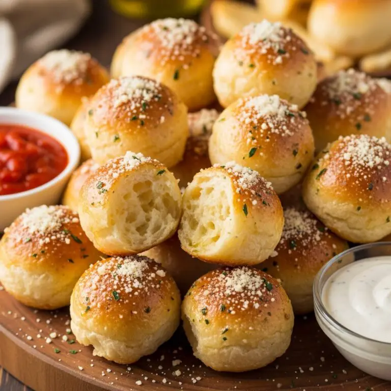 Delicious Homemade Dominos Parmesan Bread Bites
