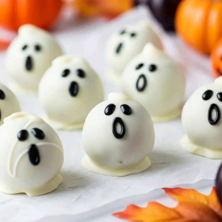Ghost OREO Ball Truffles