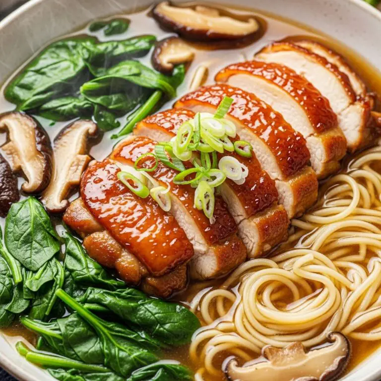 Ginger Glazed Chicken Ramen