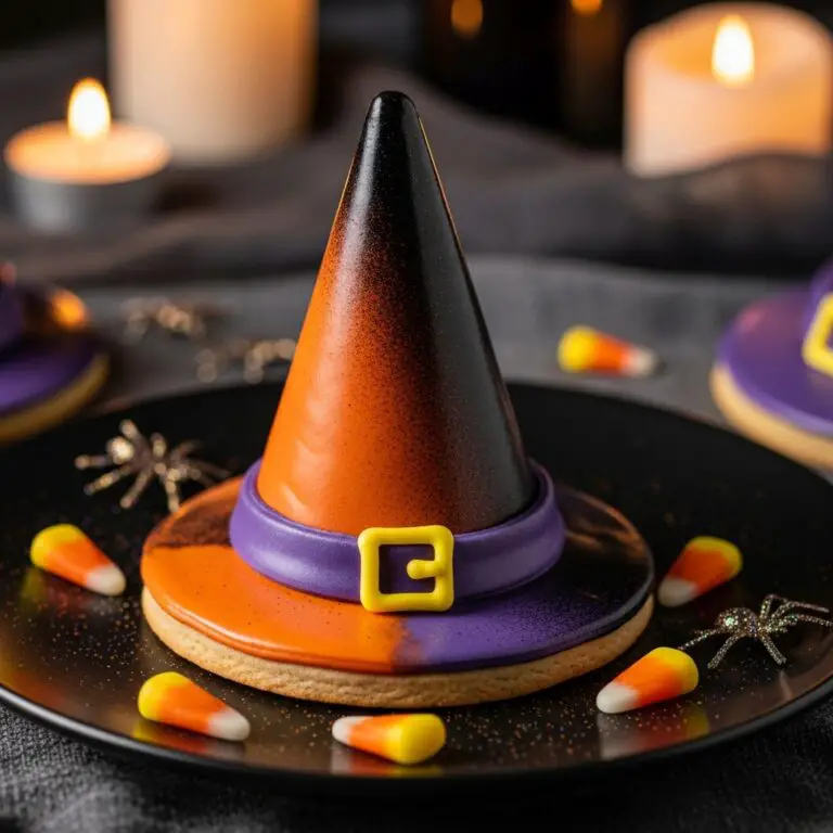 Halloween Witch Hat Cookies