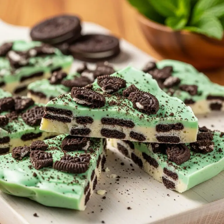 Mint Oreo Bark