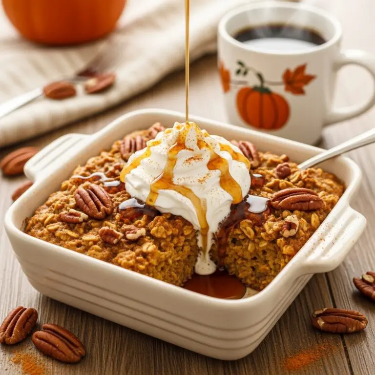 Pumpkin Baked Oatmeal