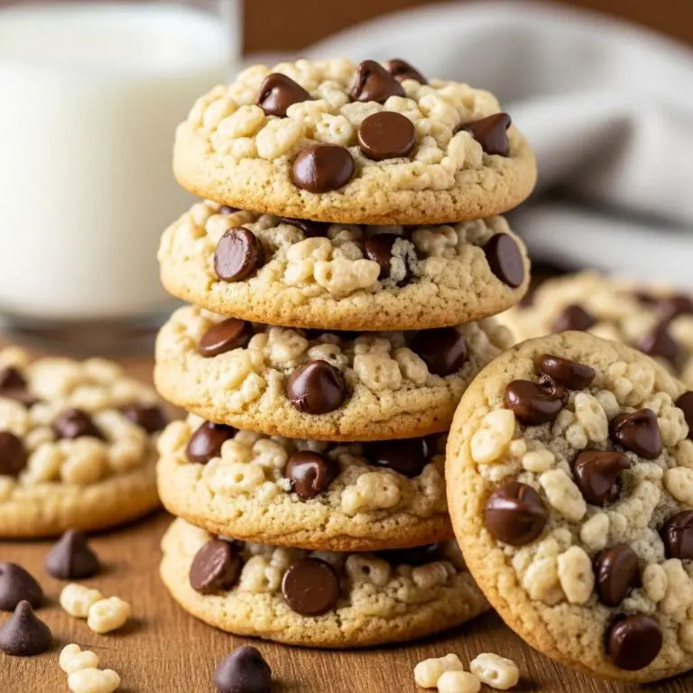 Rice Krispie Chocolate Chip Cookies