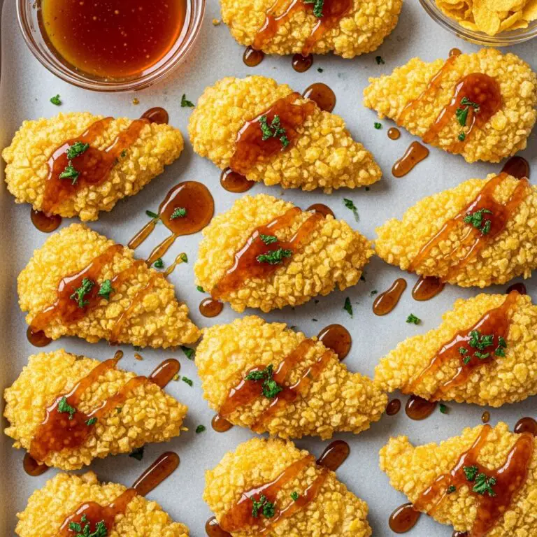 Baked Crunchy Hot Honey Chicken