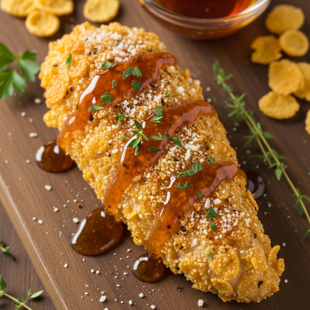 Another beautiful angle of the dish