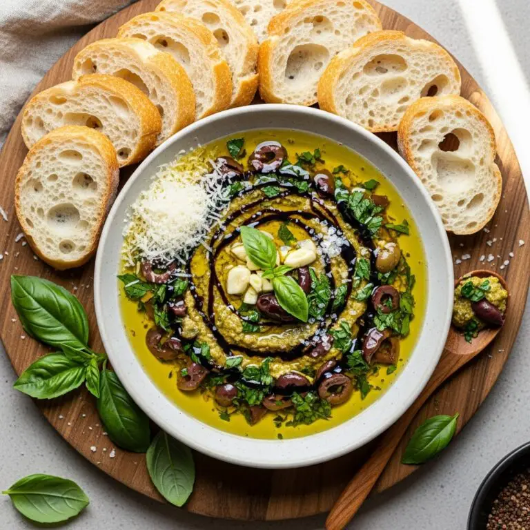 Bread Dipping Oil Ready in 10 Minutes