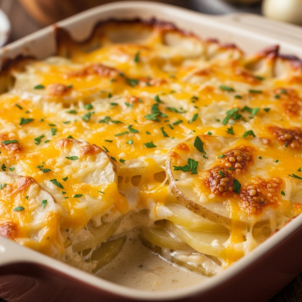 Another beautiful angle of the dish