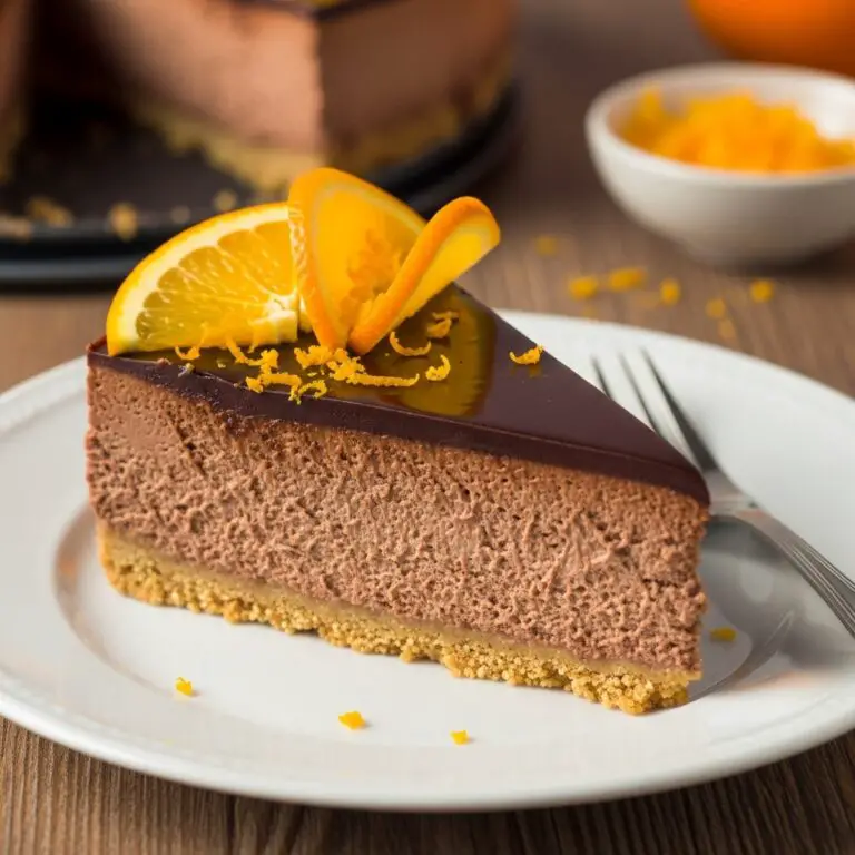 Chocolate Orange Cheesecake