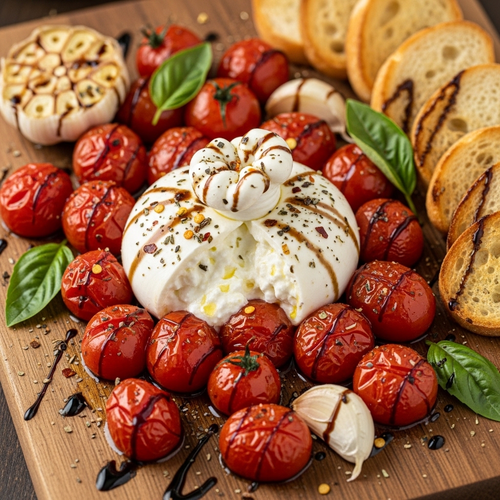 Another beautiful angle of the dish