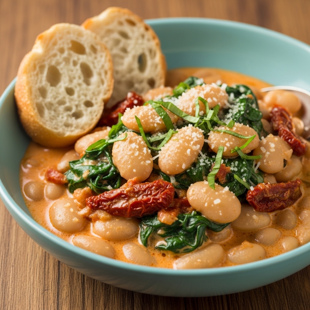 Another beautiful angle of the dish