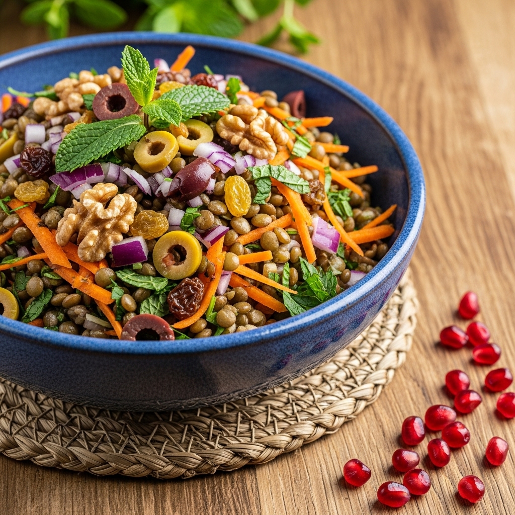 Another beautiful angle of the dish