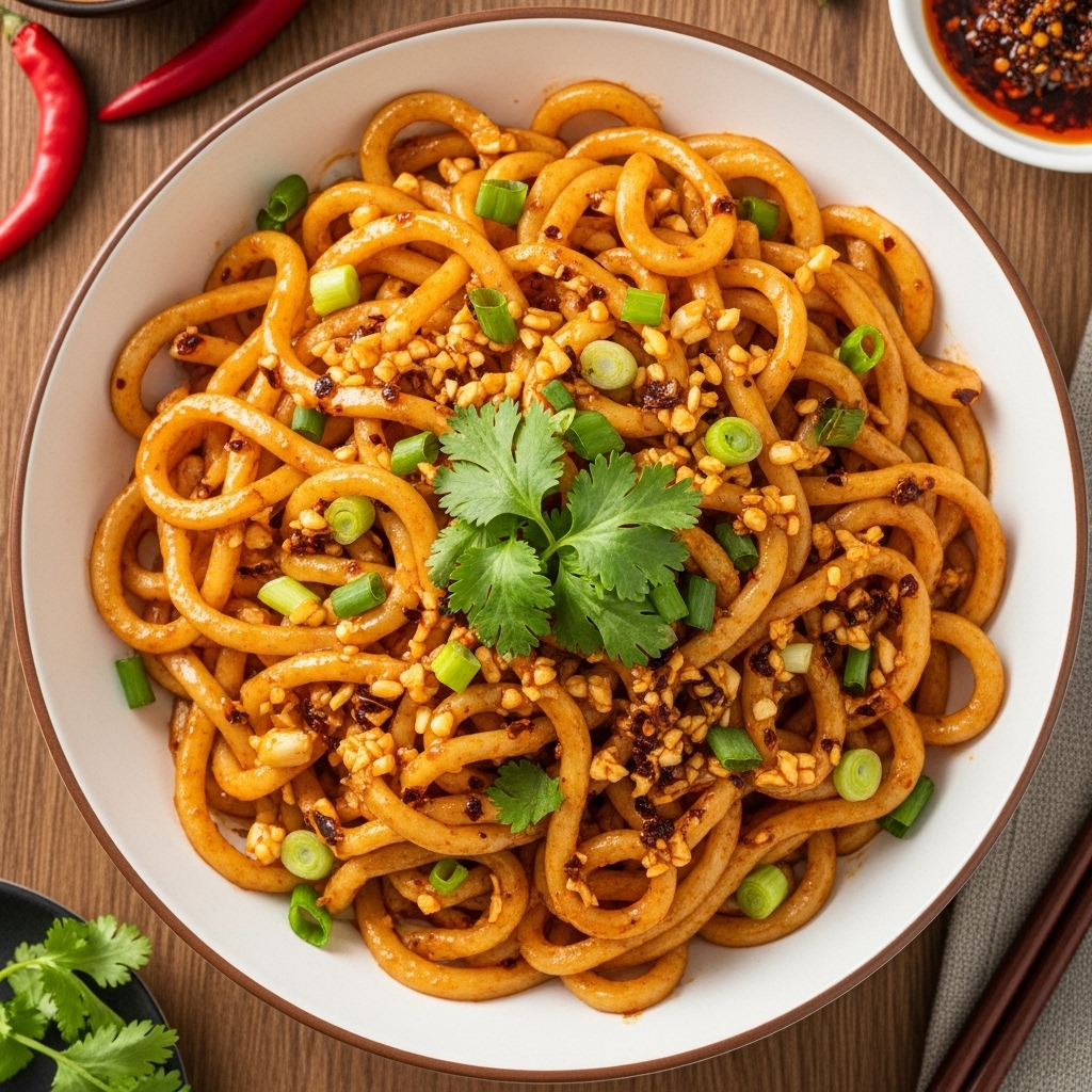 Another beautiful angle of the dish